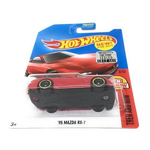 ホットウィール Hot Wheels '95マツダ RX-7 Then and Now 3/10 レッド