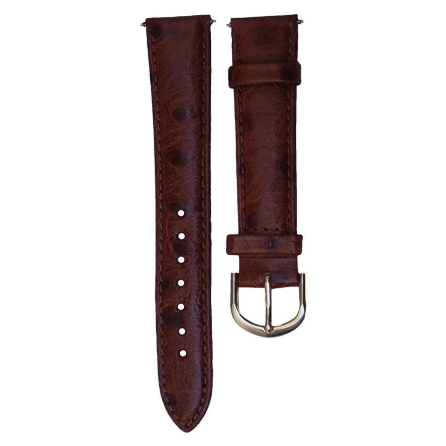 腕時計 タイメックス レディース TX32714HN Timex Honey Brown Ostrich Grain Leather Strap - 14mm