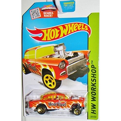 ホットウィール マテル ミニカー CFH93 Hot Wheels 2015 HW Workshop '55 Chevy Bel Air Gasser 207/25