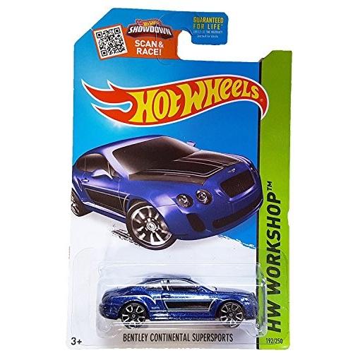ホットウィール マテル ミニカー CFL68 Hot Wheels, 2015 HW Workshop, Bentley Continential Superspo