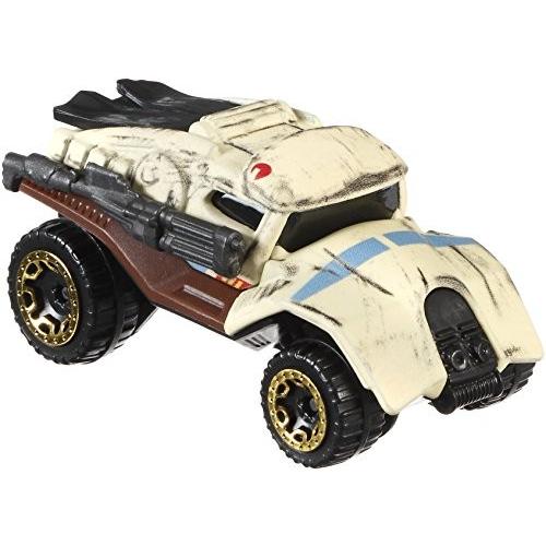 ホットウィール マテル ミニカー DJL61 Hot Wheels Star Wars Rogue One Shark Trooper Yellow Vehicle