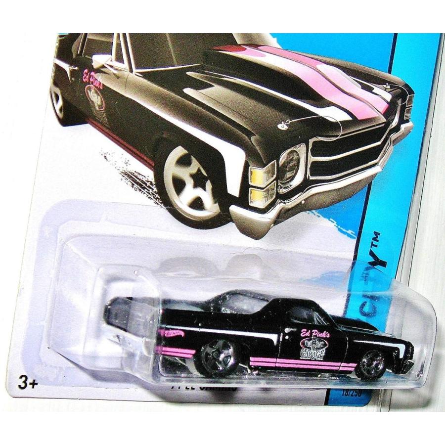 ホットウィール Hot Wheels '71 エルカミーノ HWシティ18/250 ブラック