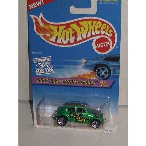 ホットウィール マテル ミニカー 1 Hot Wheels 1997 BIFF! BAM! Boom! Series #4/4 VW Bug 5 Spoke - N 乗り物、ミニチュア-ゲーム、おもちゃ-おもちゃ