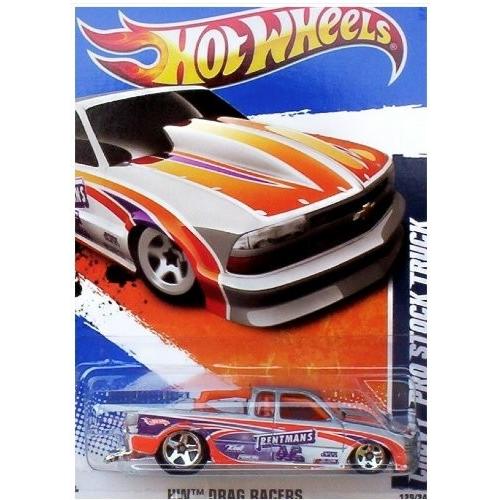 ホットウィール マテル ミニカー unknown Hot Wheels 2011 HW Drag Racers Chevy Pro Stock Truck #129