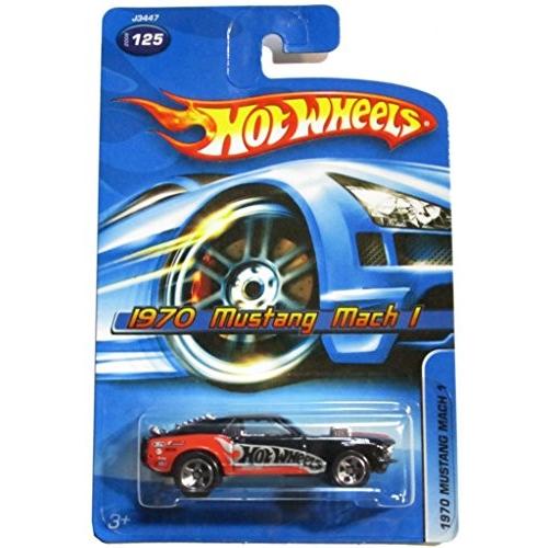 ホットウィール Hot Wheels 1970マスタング マッハ1 #125 Mustang ビークル ミニカー おもちゃ-乗り物、ミニチュア-ゲーム、おもちゃ