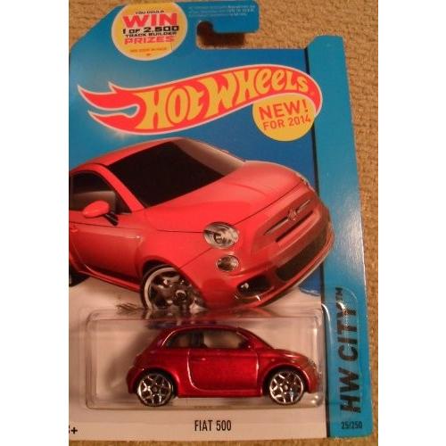 ホットウィール Hot Wheels フィアット500 HWシティ 25/250 FIAT ビークル ミニカー