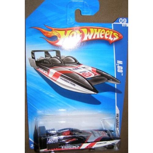 ホットウィール マテル ミニカー unknown 2010 HOT WHEELS HW GARAGE 077/240 BLACK/WHITE H2GO 09 OF