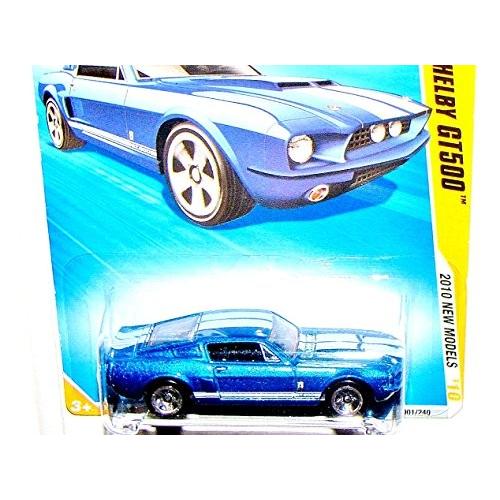 ホットウィール マテル ミニカー 43224-5477 Hot Wheels 2010-001 New Models #1 BLUE '67 Shelby GT50