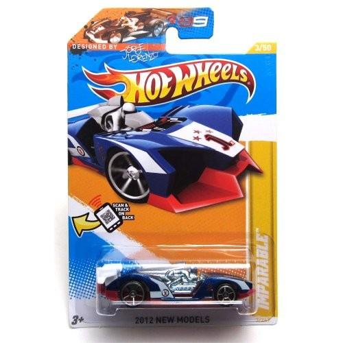 ホットウィール マテル ミニカー HW_2012_IMPRBL Hot Wheels 2012 New Models 3/50 Imparable Red, Whi ゲーム、おもちゃ-おもちゃ-乗り物、ミニチュア