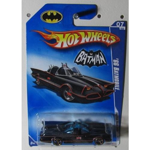 ホットウィール マテル ミニカー P2453-0919F 2009 '66 Batmobile Faster Than Ever 133/190