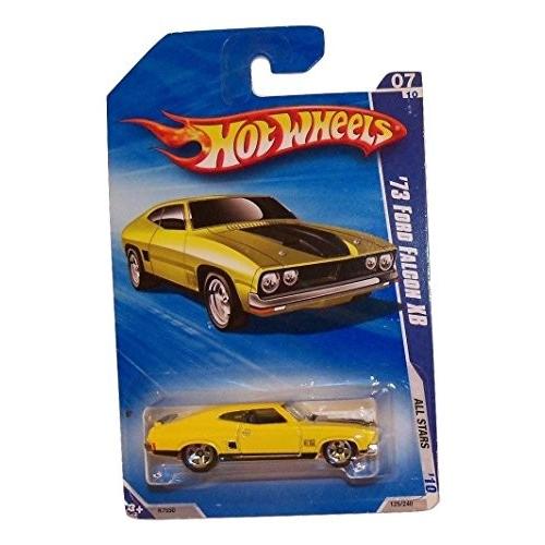 ホットウィール マテル ミニカー 43224-6300 Hot Wheels 2010 All Stars 07/10 Yellow '73 Ford Falcon