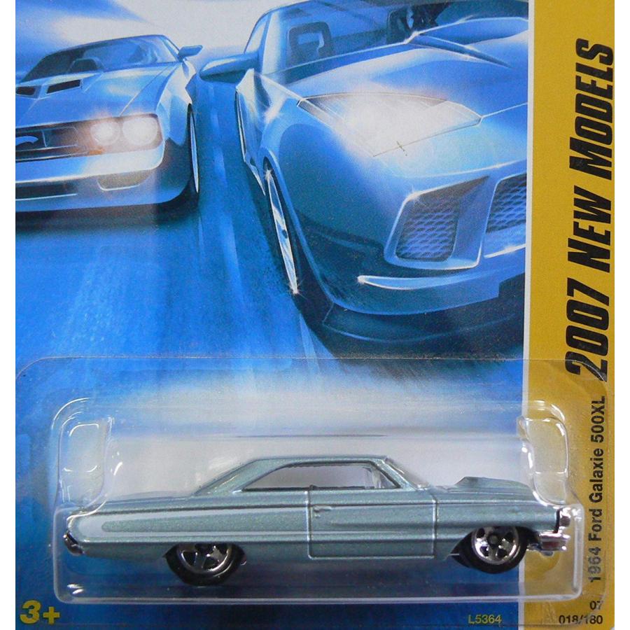 ホットウィール マテル ミニカー na 1964 Ford Galaxie 500XL Lt Blue