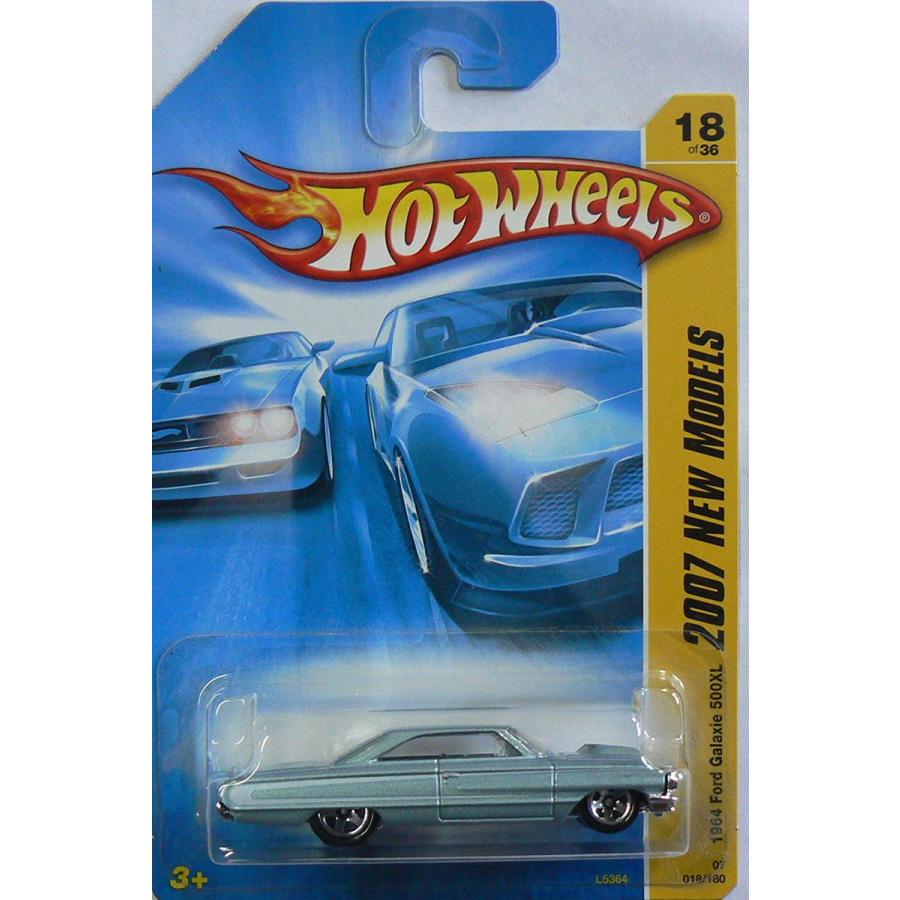 ホットウィール マテル ミニカー na 1964 Ford Galaxie 500XL Lt Blue