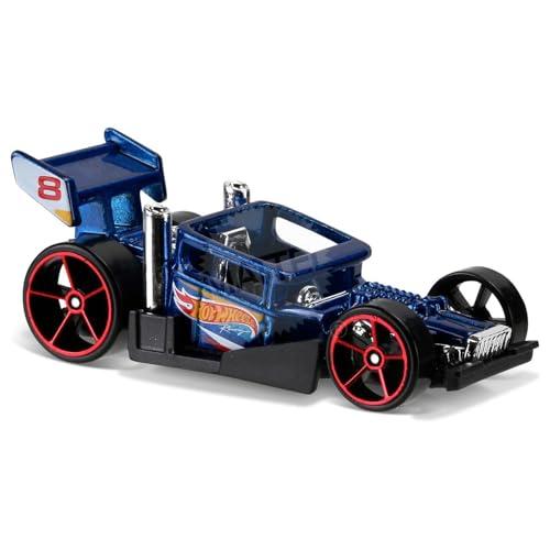 ホットウィール マテル ミニカー DHN87 Hot Wheels 2016 HW Race Team Bone Speeder 7/250, Blue おもちゃ-ゲーム、おもちゃ