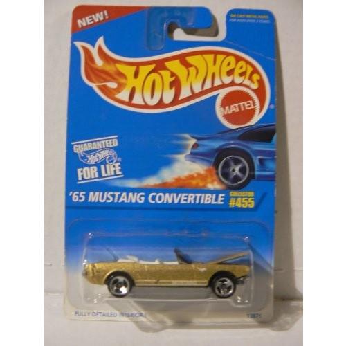 ホットウィール Hot Wheels ’65マスタング コンバーチブル コレクター#455 Mustang ビークル ミニカー