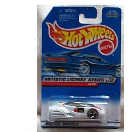 ホットウィール マテル ミニカー Hot Wheels Mattel 1998 1:64 Scale Artistic License Series White A 乗り物、ミニチュア-ゲーム、おもちゃ