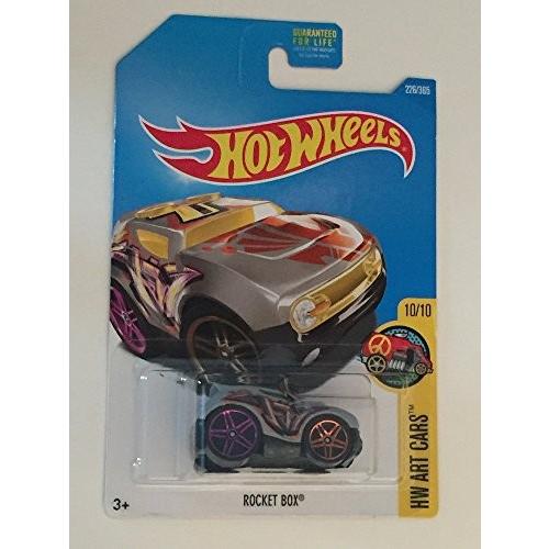 ホットウィール マテル ミニカー DTX96 HOT WHEELS HW ART CARS 10/10 YELLOW ROCKET BOX 38/365