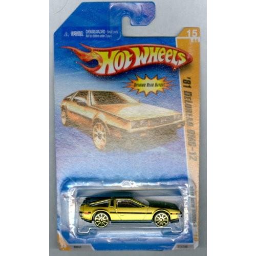 ホットウィール マテル ミニカー HDG52 HOT WHEELS 2010 NEW MODELS 15 OF 44 GOLD '81 DELOREAN DMC-1