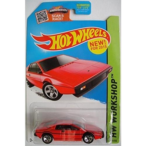 ホットウィール マテル ミニカー CFJ74 Hot Wheels, 2015 HW Workshop, Lotus Esprit S1 [Red] Die-Cas