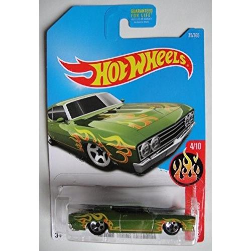 ホットウィール マテル ミニカー DTX82 Hot Wheels 2017 HW Flames '69 Ford Torino Talladega 35/365,
