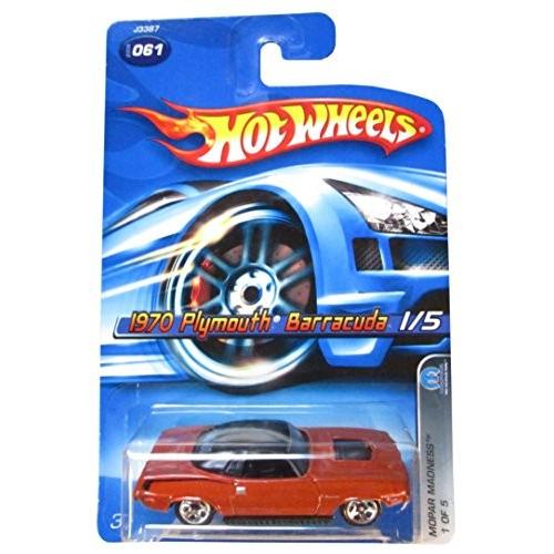 ホットウィール マテル ミニカー 1 Mattel Hot Wheels 2006 1:64 Scale Bronze 1970 Plymouth Barracud