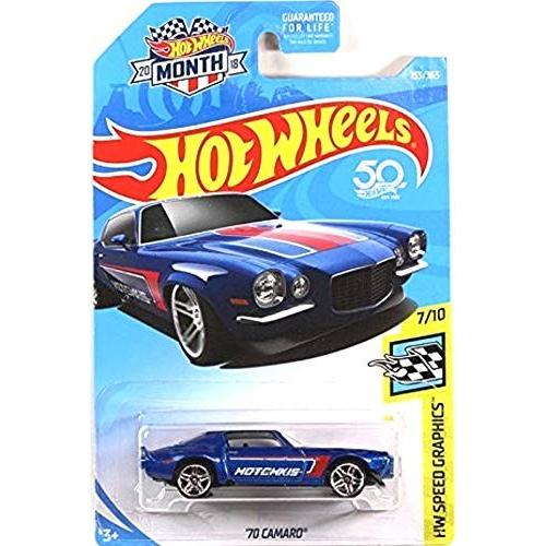 ホットウィール Hot Wheels 50周年不死化 '70カマロ HW速力度グラフィクス7/10 153/365 CAMARO ビークル おもちゃ-ゲーム、おもちゃ
