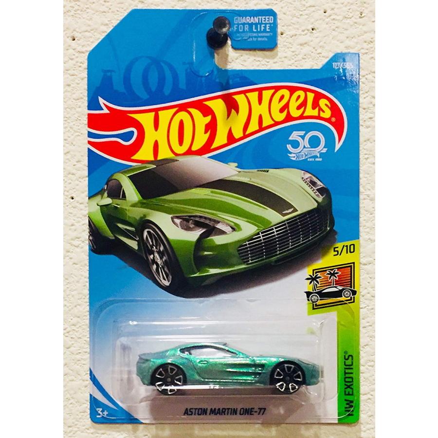 ホットウィール Hot Wheels アストンマーティン ONE-77 HW外来性 5/10 117/365 ペールグリーン Aston ゲーム、おもちゃ-おもちゃ