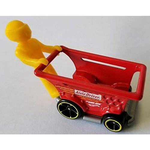 ホットウィール マテル ミニカー DTX21 Hot Wheels 2017 HW Ride-Ons Aisle Driver (Shopping Cart Car