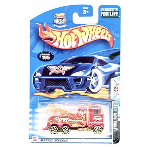 ホットウィール マテル ミニカー 57122 Mattel Hot Wheels 2003 1:64 Scale Final Run Red Rig Wrecker