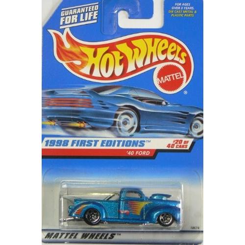 ホットウィール マテル ミニカー FBA_18674 Hot Wheels - 1998 First Editions - 1940 Ford Pickup - D