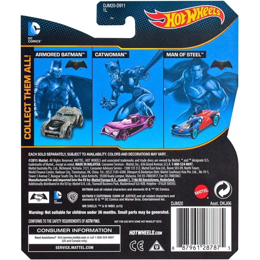 ホットウィール マテル ミニカー DJM20 Hot Wheels DC Universe Wonder Woman Vehicle