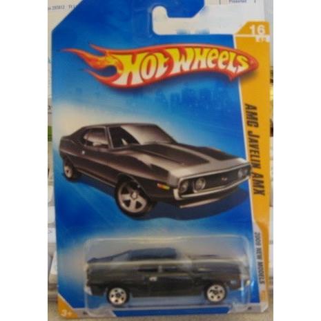 ホットウィール マテル ミニカー na Hot Wheels 2009-016 AMC Javelin AMX New Models BLACK 1:64 Scal