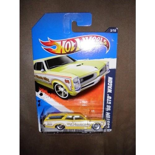 ホットウィール マテル ミニカー unknown 2011 HOT WHEELS HW CITY WORKS 111/240 YELLOW CUSTOM '66 G