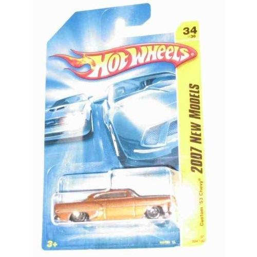 ホットウィール マテル ミニカー 43224-4544 Hot Wheels 2007 New Models -#34 Custom '53 Chevy Bronz おもちゃ-乗り物、ミニチュア-ゲーム、おもちゃ