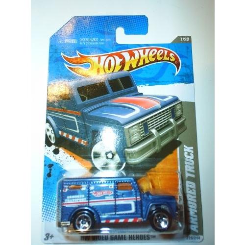 ホットウィール マテル ミニカー Hot Wheels 2011 Armored Truck Hot Wheels 2011 HW Video Game Heroe ゲーム、おもちゃ-乗り物、ミニチュア-おもちゃ
