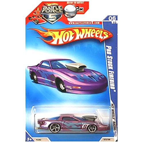 ホットウィール マテル ミニカー Hot Wheels 2009 HW Racing Pro Stock Firebird Pontiac Battle Force