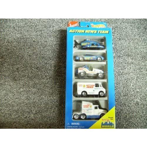 ホットウィール マテル ミニカー 1 Hot Wheels Action News Team Gift