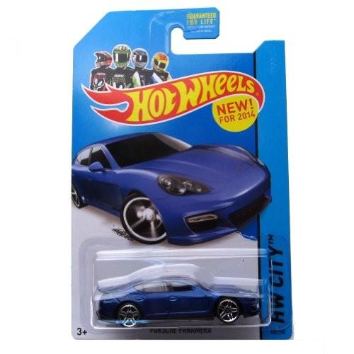 ホットウィール マテル ミニカー 40/250 Hot Wheels 2014 HW City Porsche Panamera 40/250, Blue