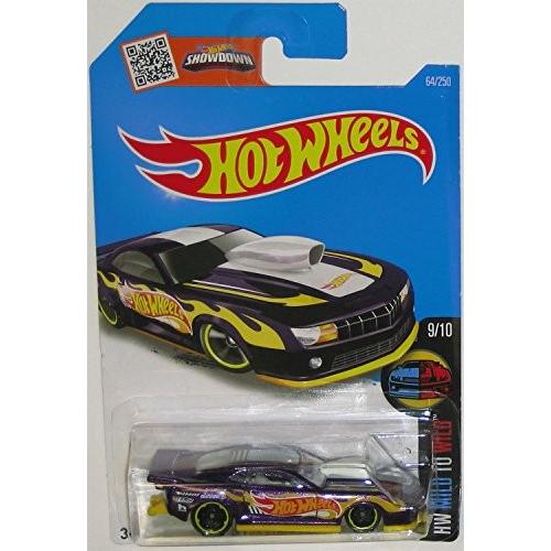 ホットウィール マテル ミニカー DHP89 Hot Wheels 2016 HW Mild To Wild '10 Pro Stock Camaro 64/250｜maniacs-shop