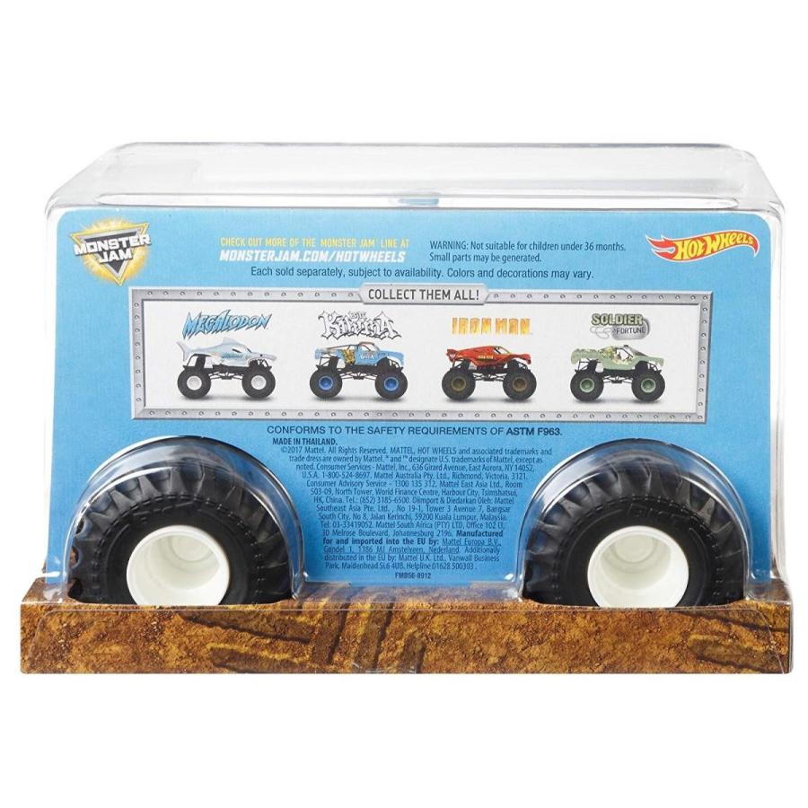 ホットウィール Hot Wheels モンスタージャム メガロドン 1:24