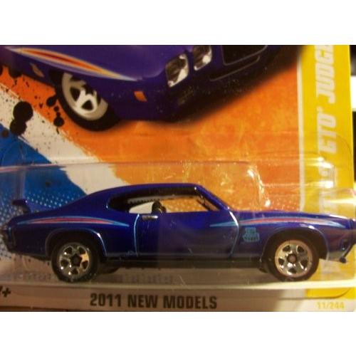 ホットウィール Hot Wheels ’70ポンティアック GTO ジャッジ 2011ニューモデル ディープブルー Pontiac