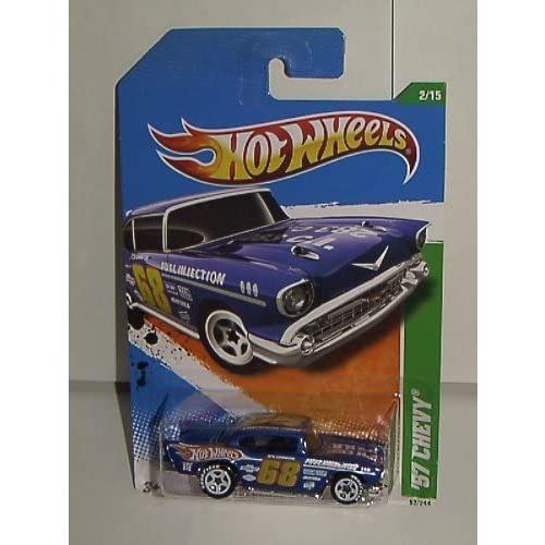 ホットウィール マテル ミニカー T9722 Hot Wheels 2011 57 Chevy Treasure Hunt #2 of 15