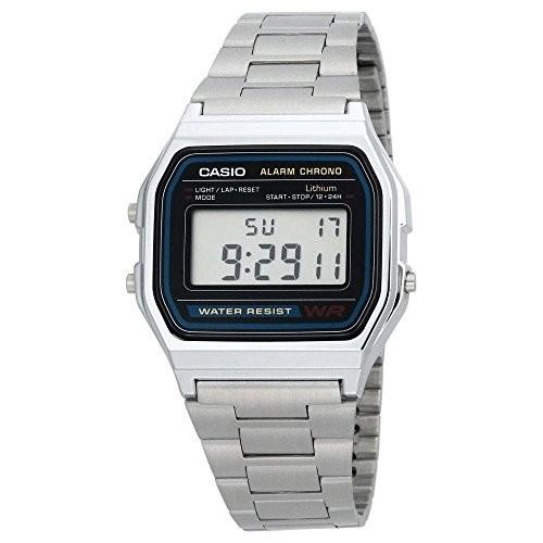 CASIO カシオ A158WEA-1JF 時計 腕時計 防水 スタンダード デジタル 並行輸入品 10年保証 CASIO STANDARD