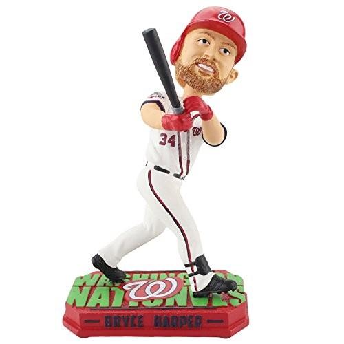 ボブルヘッド バブルヘッド 首振り人形 BHMBGITD FOCO MLB Washington Nationals Unisex Glow in Th