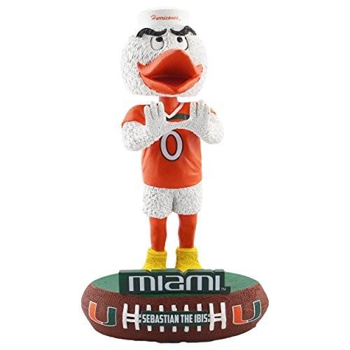 ボブルヘッド バブルヘッド 首振り人形 FOCO Miami Hurricanes Mascot Miami Hurricanes Baller Spe