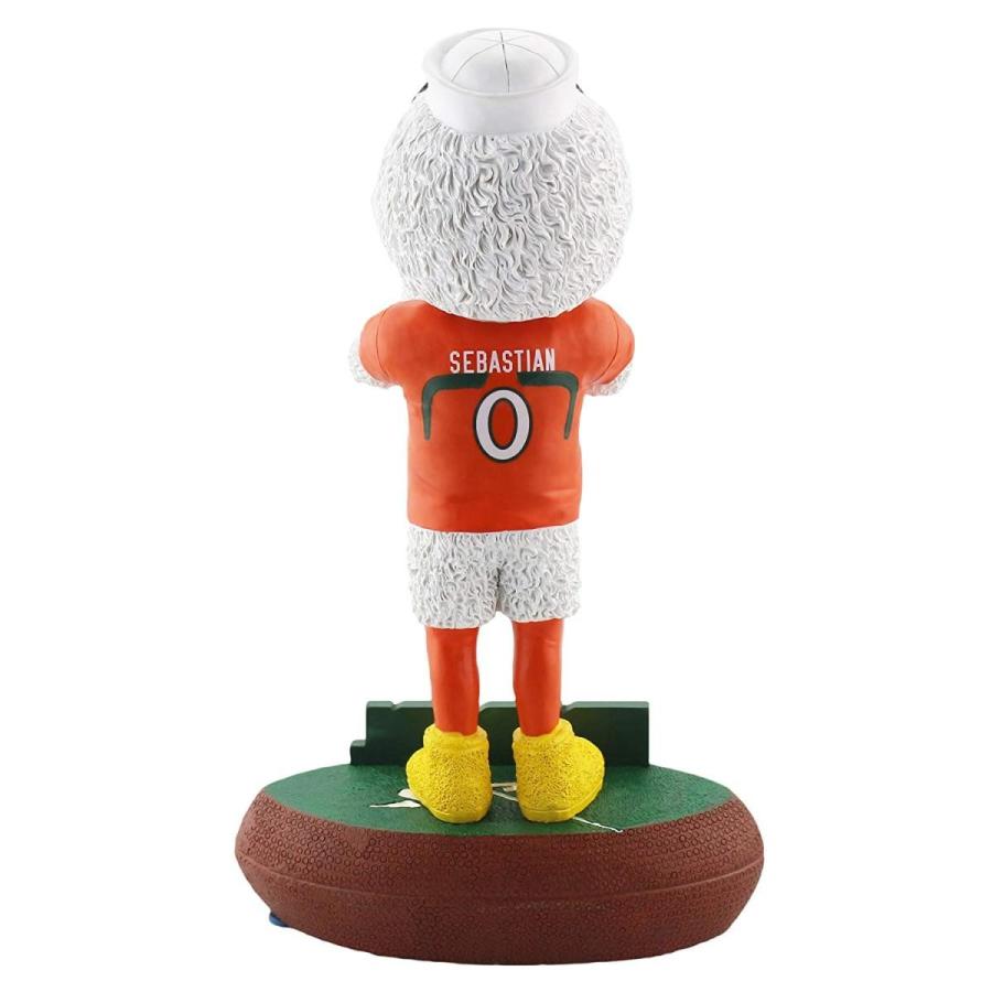 ボブルヘッド バブルヘッド 首振り人形 FOCO Miami Hurricanes Mascot Miami Hurricanes Baller Spe_1