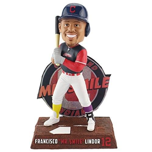 ボブルヘッド バブルヘッド 首振り人形 Francisco Lindor Cleveland