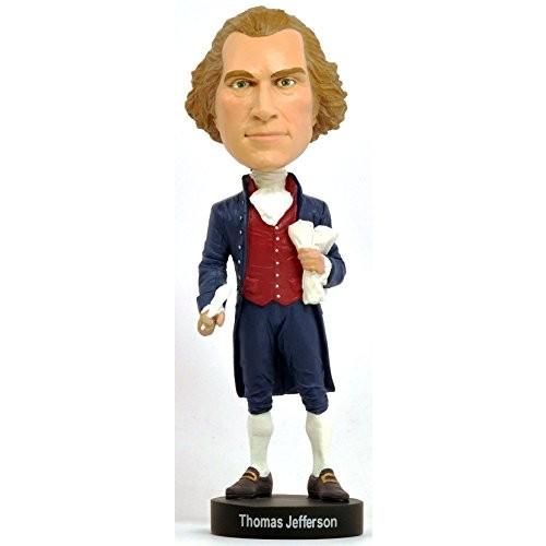 ボブルヘッド 砂上の楼閣天々 首商い口あやつり人形 Thomas Jefferson Royal Bobbles Thomas Jefferson 3rd Pres 人形-ゲーム、おもちゃ-おもちゃ