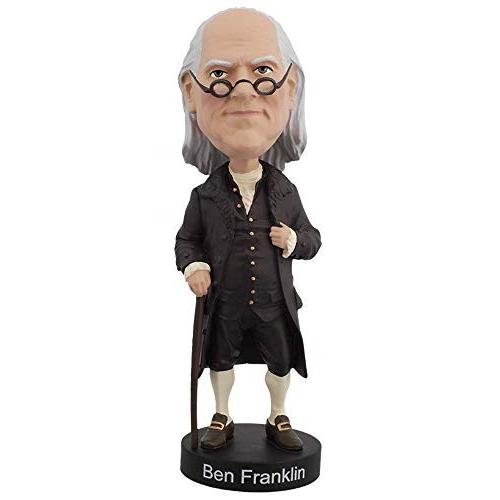 ボブルヘッド バブルヘッド 首振り人形 48559 Royal Bobbles Benjamin Franklin Bobblehead, Premiu｜maniacs-shop