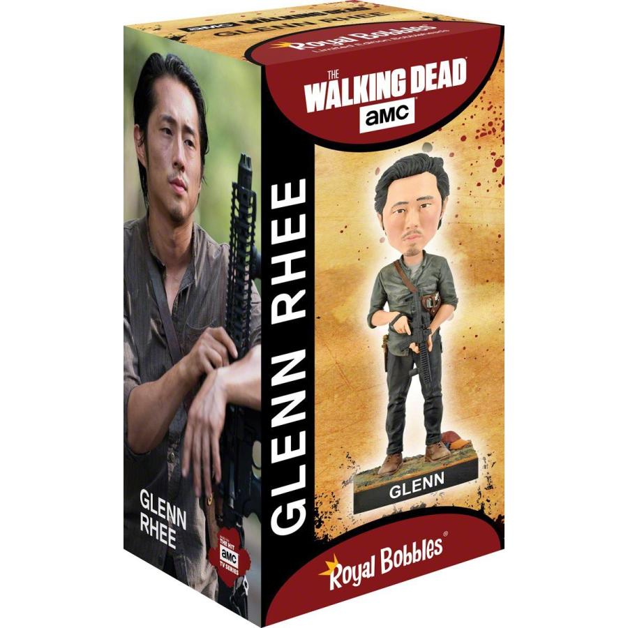 人気商品セール ボブルヘッド バブルヘッド 首振り人形 TWD Royal Bobbles The Walking Dead Glenn Rhee Collectibl